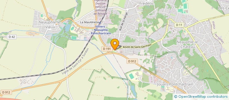 localisation de l'entreprise BILIGRE TERROIRS à VILLIERS-SAINT-FREDERIC