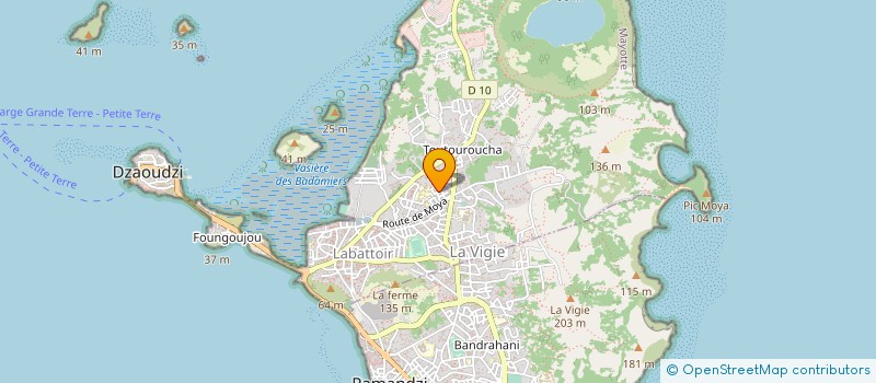localisation de l'entreprise BILIMBI  DZAOUDZI