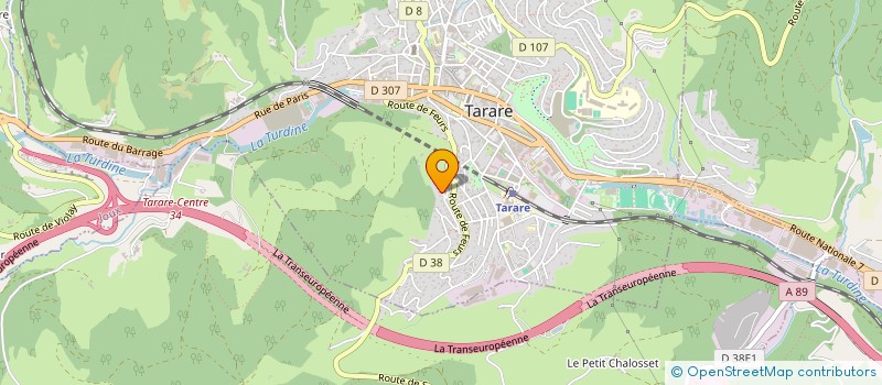 localisation de l'entreprise BILIMMO  TARARE