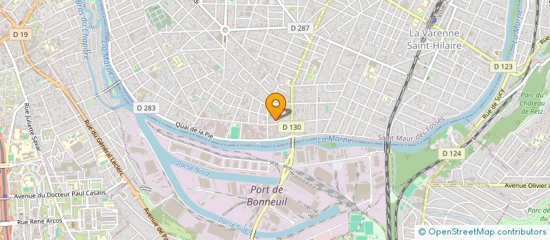 localisation de l'entreprise BILINGUAL MONTESSORI SCHOOL  SAINT-MAUR-DES-FOSSES