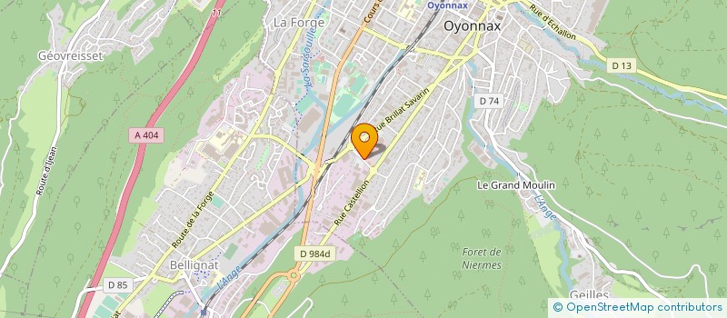 localisation de l'entreprise BILIR SUPERMARKET à OYONNAX