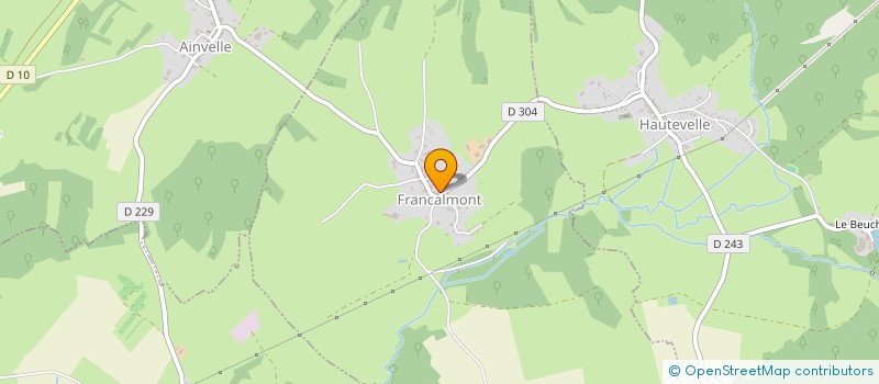 localisation de l'entreprise BILITIS  FRANCALMONT