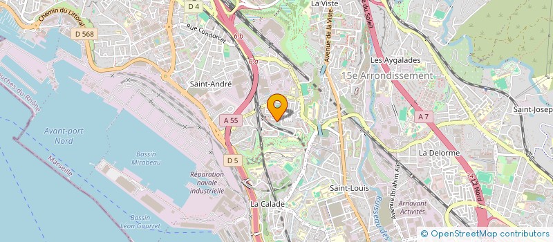 localisation de l'entreprise BILJANE à MARSEILLE