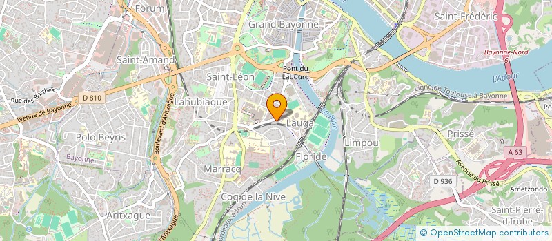 localisation de l'entreprise BILKETA ALEGRANTZIAN à BAYONNE