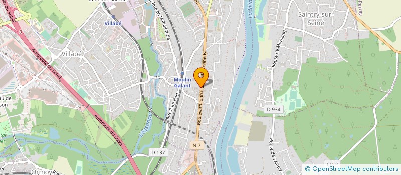 localisation de l'entreprise BILKIS CONSULTING à CORBEIL-ESSONNES