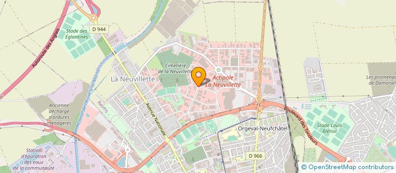 localisation de l'entreprise BILL à REIMS