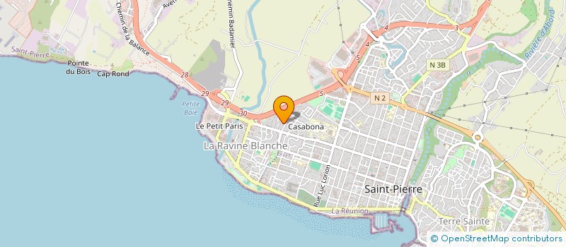 localisation de l'entreprise BILL à SAINT-PIERRE