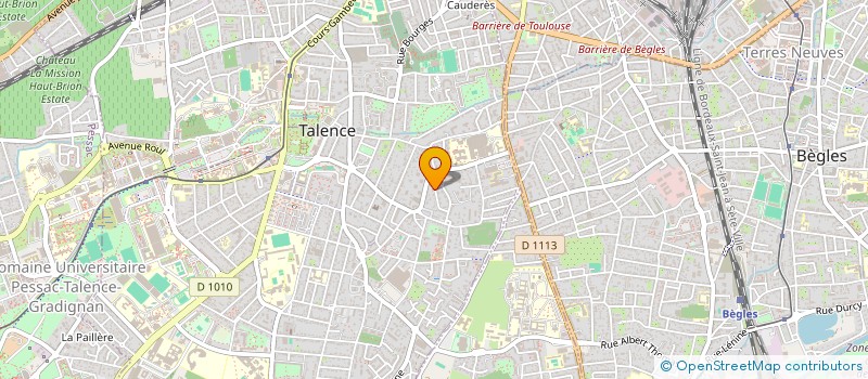 localisation de l'entreprise BILL CAR'S  TALENCE