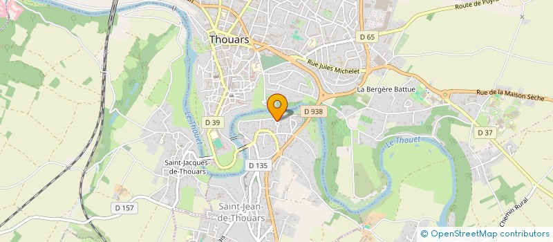 localisation de l'entreprise BILL-RENOV-79  SAINT-JEAN-DE-THOUARS