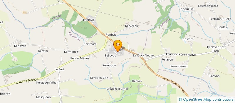 localisation de l'entreprise BILL & SAM  GOURLIZON