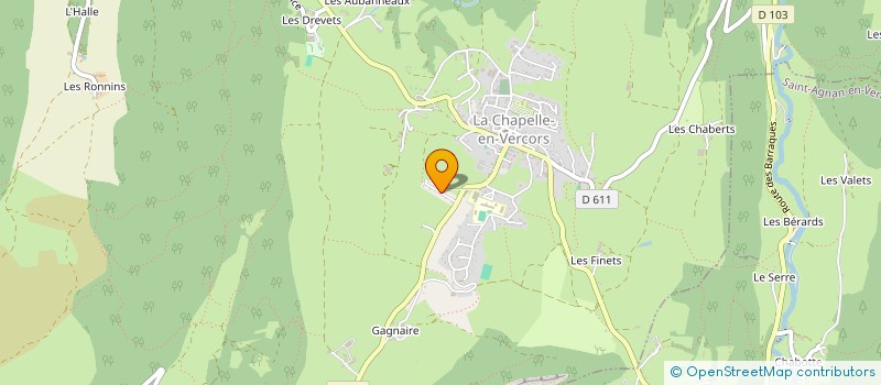 localisation de l'entreprise BILL SERVICES  SAINT-AGNAN-EN-VERCORS