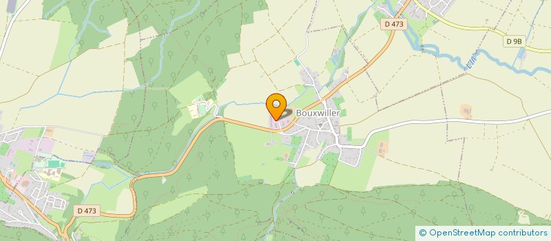 localisation de l'entreprise BILLAND MENUISERIES  BOUXWILLER