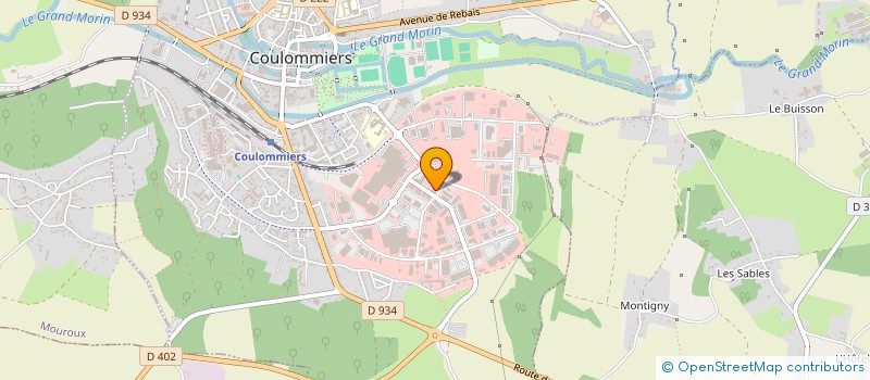 localisation de l'entreprise BILLARD ACADEMIE COULOMMIERS à COULOMMIERS