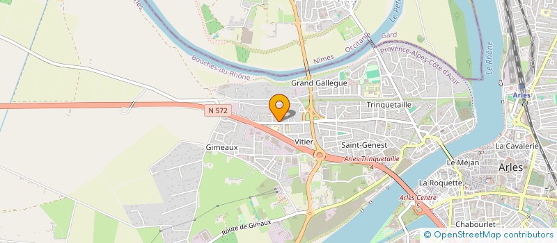 localisation de l'entreprise BILLARD CLUB ARLESIEN à ARLES