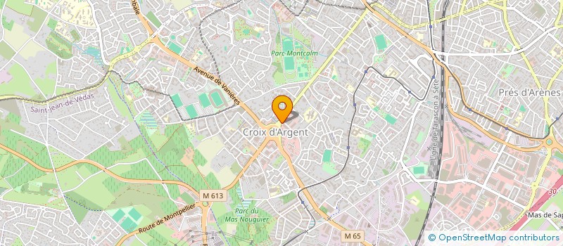 localisation de l'entreprise BILLARD CLUB BMV à MONTPELLIER