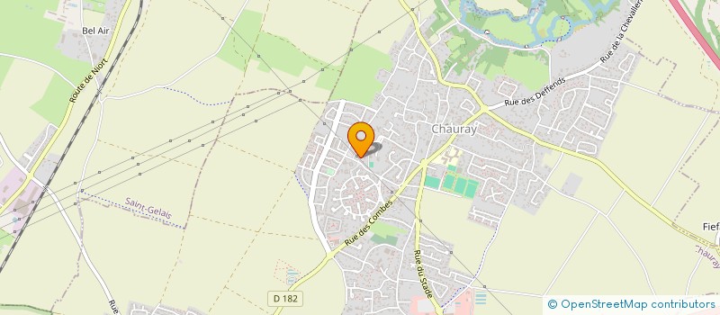 localisation de l'entreprise BILLARD CLUB DE CHAURAY  CHAURAY