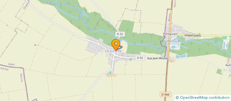 localisation de l'entreprise BILLARD CLUB DE GUIGNICOURT  VILLENEUVE-SUR-AISNE