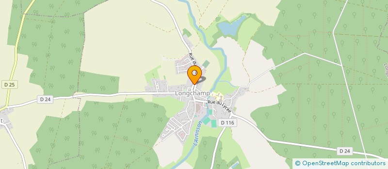 localisation de l'entreprise BILLARD CLUB DE LONGCHAMP (B.C.L)  LONGCHAMP