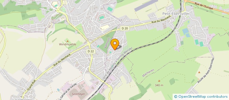 localisation de l'entreprise BILLARD CLUB DE MACHEREN ET PETANQUE LOISIR  MACHEREN