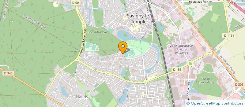 localisation de l'entreprise BILLARD CLUB DE NANDY  NANDY