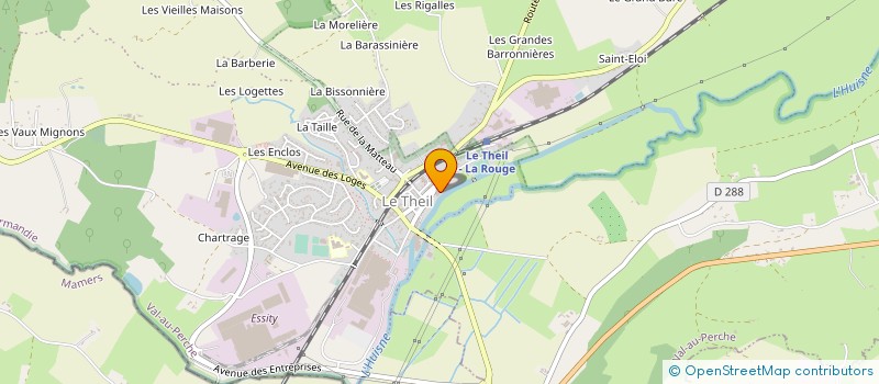 localisation de l'entreprise BILLARD CLUB DE VAL AU PERCHE à VAL-AU-PERCHE