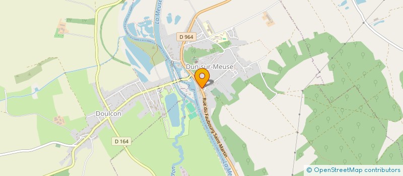 localisation de l'entreprise BILLARD CLUB DU VAL DUNOIS à DUN-SUR-MEUSE