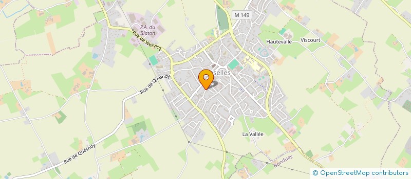 localisation de l'entreprise BILLARD CLUB LE DAVID'SON  LINSELLES