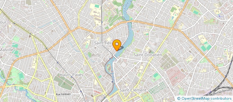 localisation de l'entreprise BILLARD CLUB LILAS NANTES à NANTES