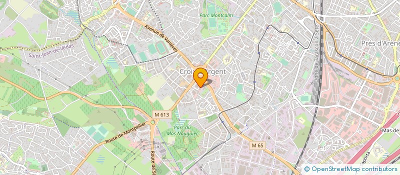 localisation de l'entreprise BILLARD CLUB MONTPELLIERAIN à MONTPELLIER