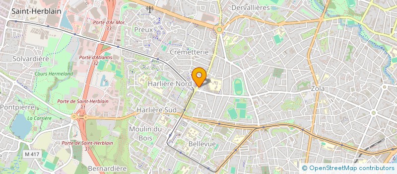localisation de l'entreprise BILLARD CORINNE ET PASCAL à NANTES