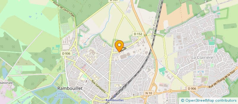 localisation de l'entreprise BILLARD EVASION à RAMBOUILLET