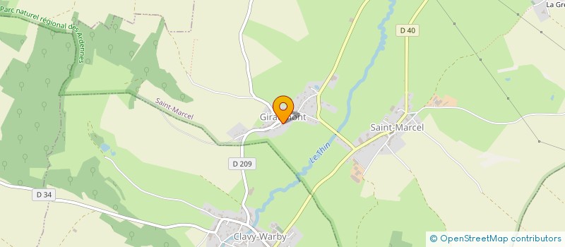 localisation de l'entreprise BILLARD-LAGNY  SAINT-MARCEL