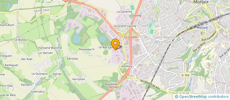 localisation de l'entreprise BILLARD'LAND  SAINT-MARTIN-DES-CHAMPS