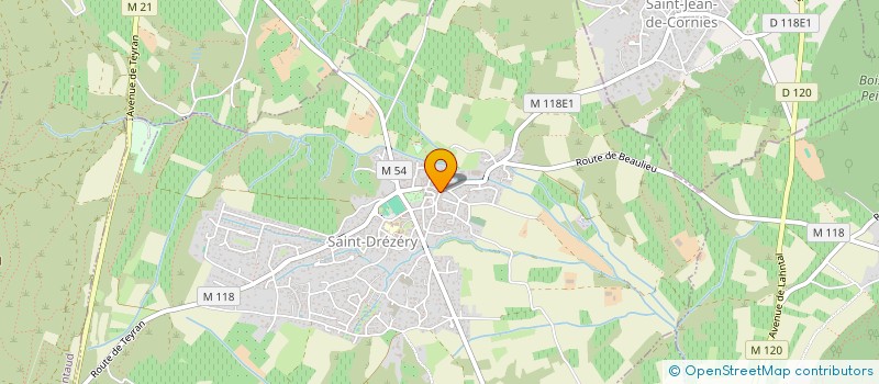 localisation de l'entreprise BILLARDS PAUL HENRY  RESTINCLIERES