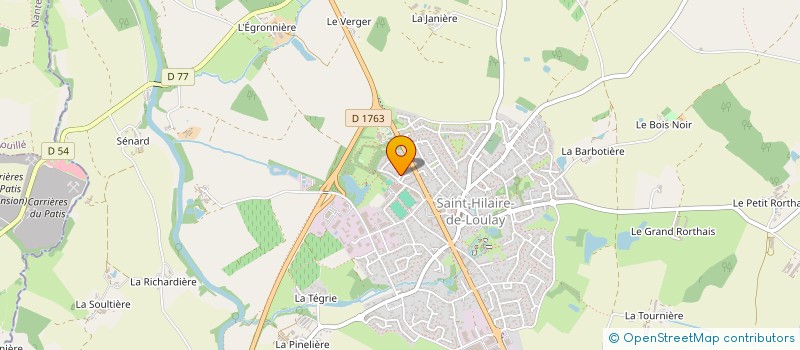 localisation de l'entreprise BILLAUD JMCF à MONTAIGU-VENDEE