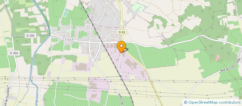 localisation de l'entreprise BILLAUDEAU CONDITIONNEMENT à BELLEVIGNE-LES-CHATEAUX