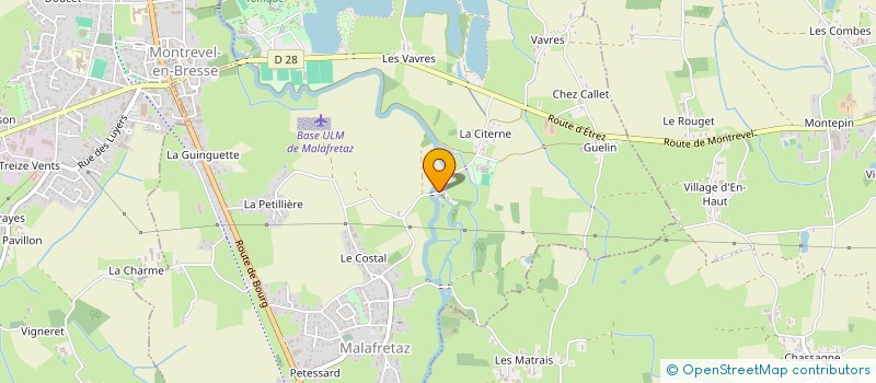 localisation de l'entreprise BILLAUDY MENUISERIE à MALAFRETAZ