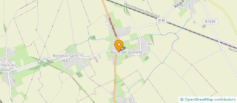 localisation de l'entreprise BILLE D'OR  GUEMAPPE