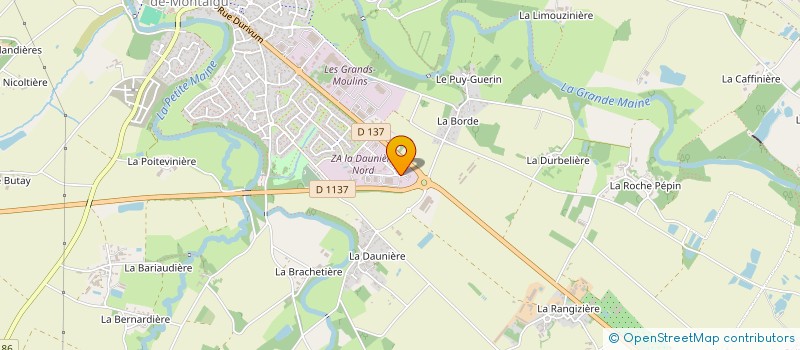 localisation de l'entreprise BILLE EN TETE à MONTAIGU-VENDEE