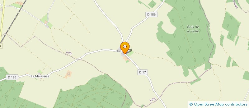 localisation de l'entreprise BILLECO  JULLY