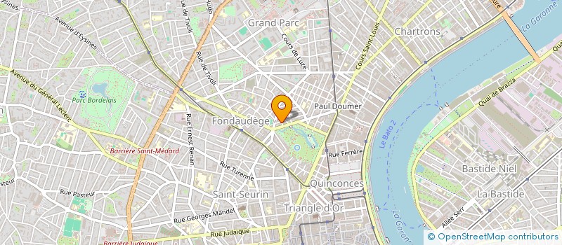localisation de l'entreprise BILLERE LACAOU à BORDEAUX
