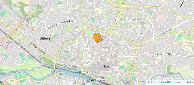 localisation de l'entreprise BILLERE UN à PAU