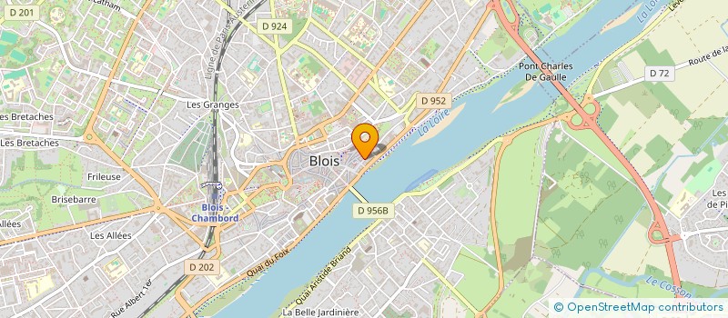 localisation de l'entreprise BILLET ET BOERI  BLOIS