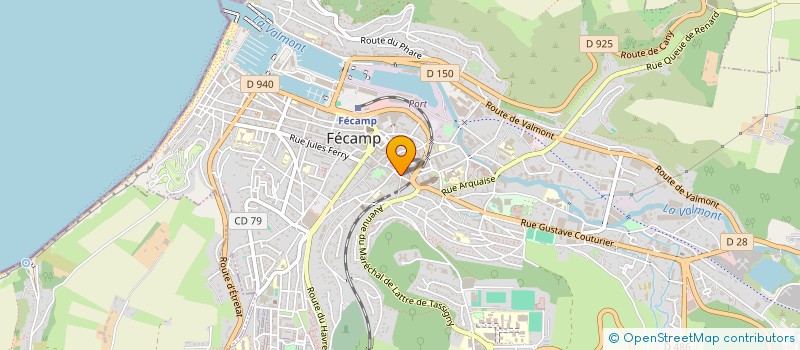 localisation de l'entreprise BILLET F SEIGNEURET G à FECAMP