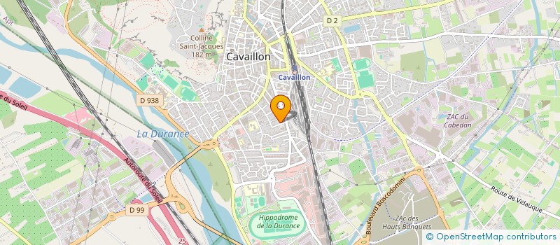 localisation de l'entreprise BILLETIN  CAVAILLON