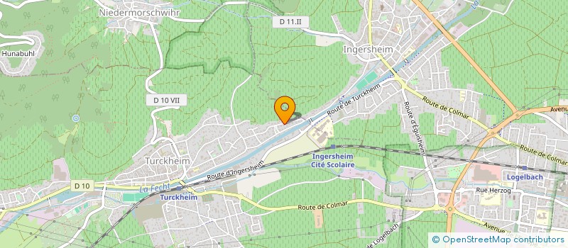 localisation de l'entreprise BILLICH REALISATIONS  TURCKHEIM