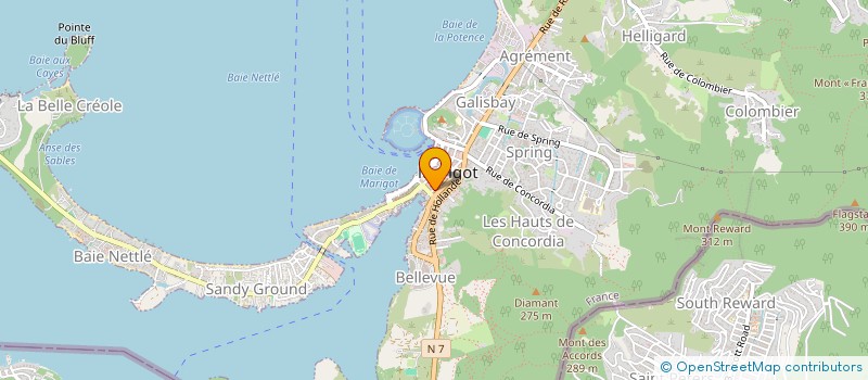 localisation de l'entreprise BILLIE  SAINT-MARTIN