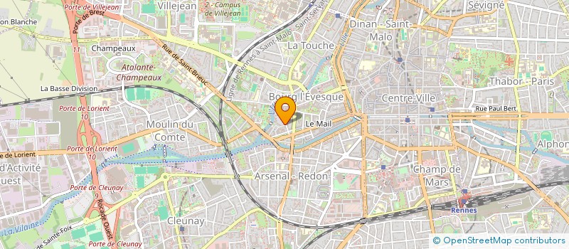 localisation de l'entreprise BILLIE  RENNES