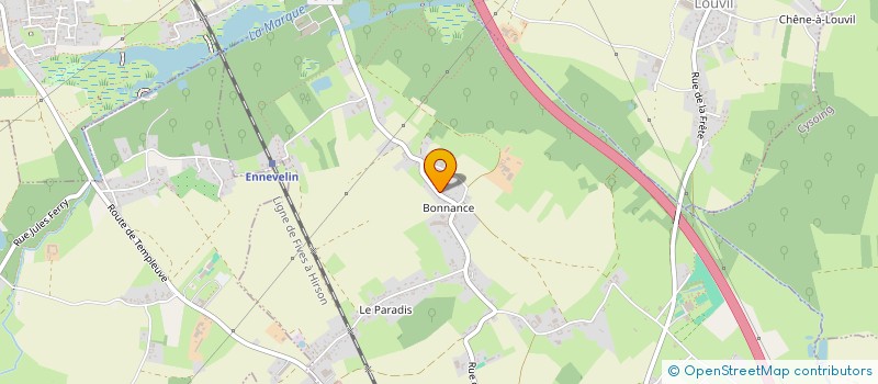 localisation de l'entreprise BILLIE JOLIE  TEMPLEUVE-EN-PEVELE