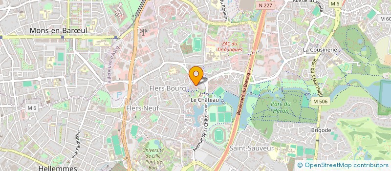 localisation de l'entreprise BILLIE ROSE  VILLENEUVE-D'ASCQ